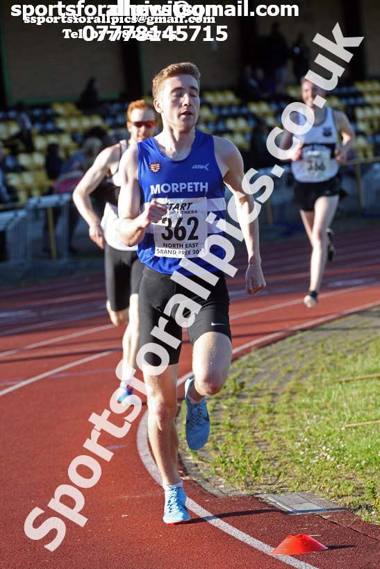 Stan Long Mile Trophy, 2018 North Eastern Grand Prix, Monkton Stadium, Jarrow. Photo: David T. Hewitson/Sports for All Pics